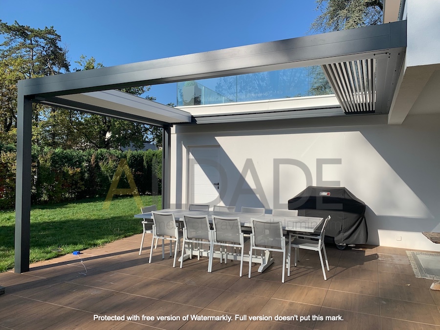 pergola bioclimatique Aluminium Alidade
